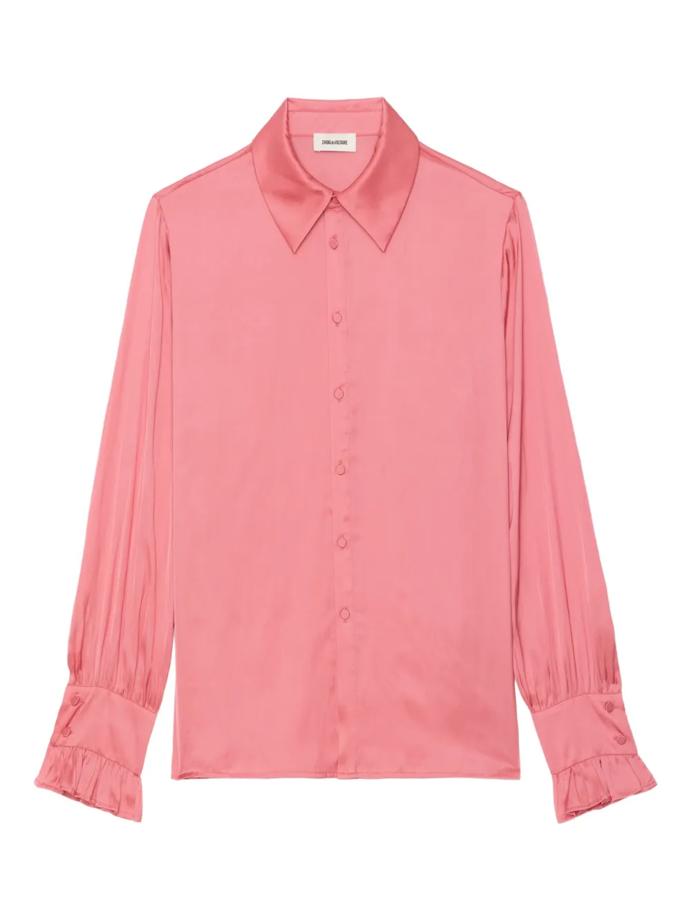 Zadig&Voltaire Blusa Thely satinata - Rosa