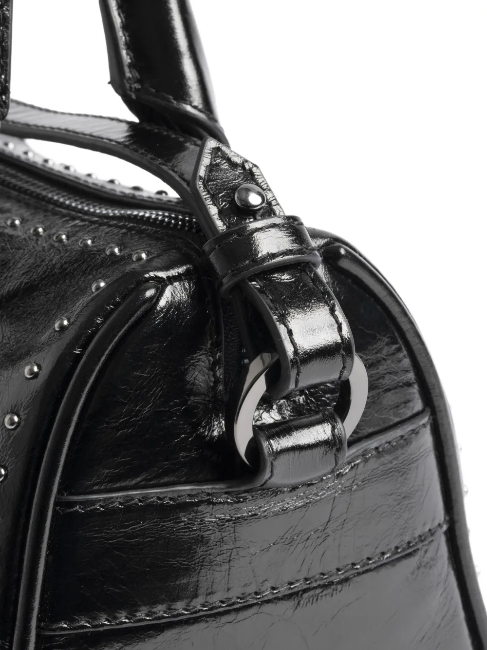 Zadig&Voltaire Sunny XS Vibe shopper verfraaid met studs Zwart