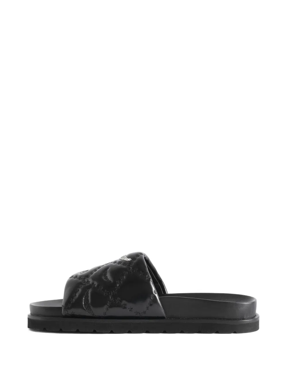 Zadig&Voltaire Gewatteerde slippers Zwart