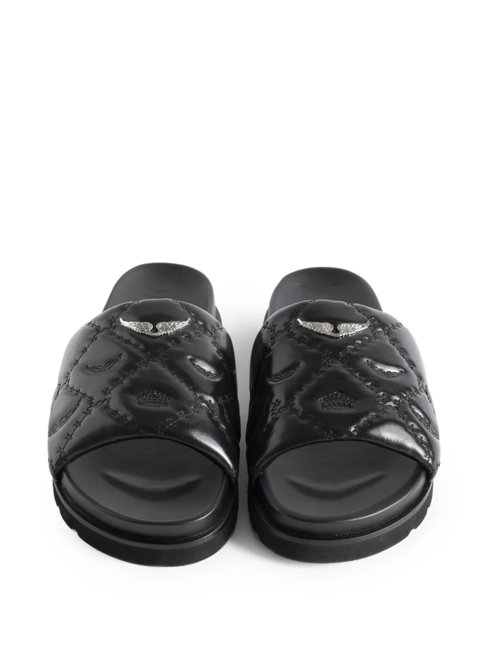  Zadig&voltaire Padded Slides - Black 