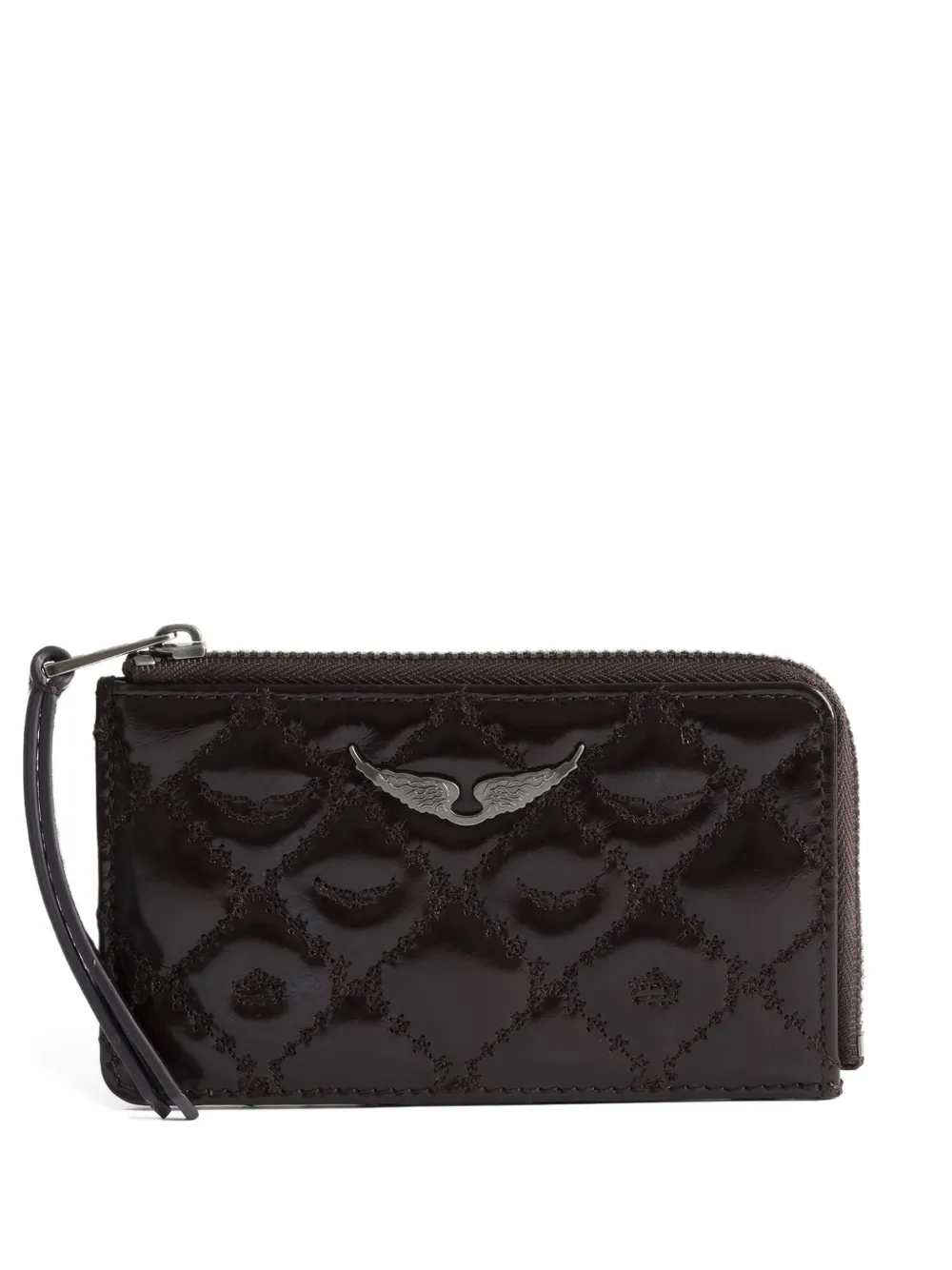 Zadig&Voltaire monogram quilted wallet | Brown | Image 1