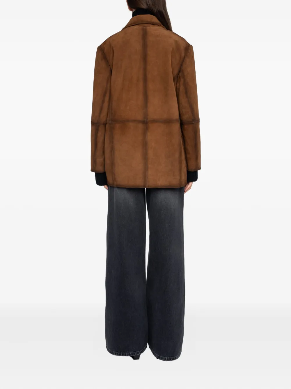  Zadig&voltaire Venezia Pocket Suede Jacket - Brown 