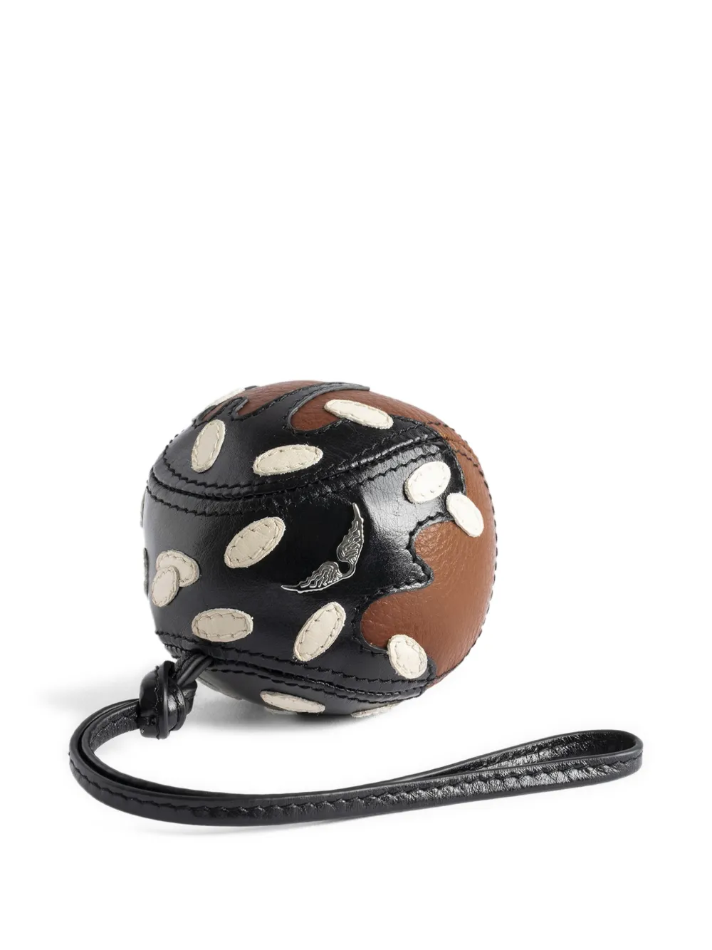 Zadig&Voltaire Chocolate Chou sleutelhanger Zwart