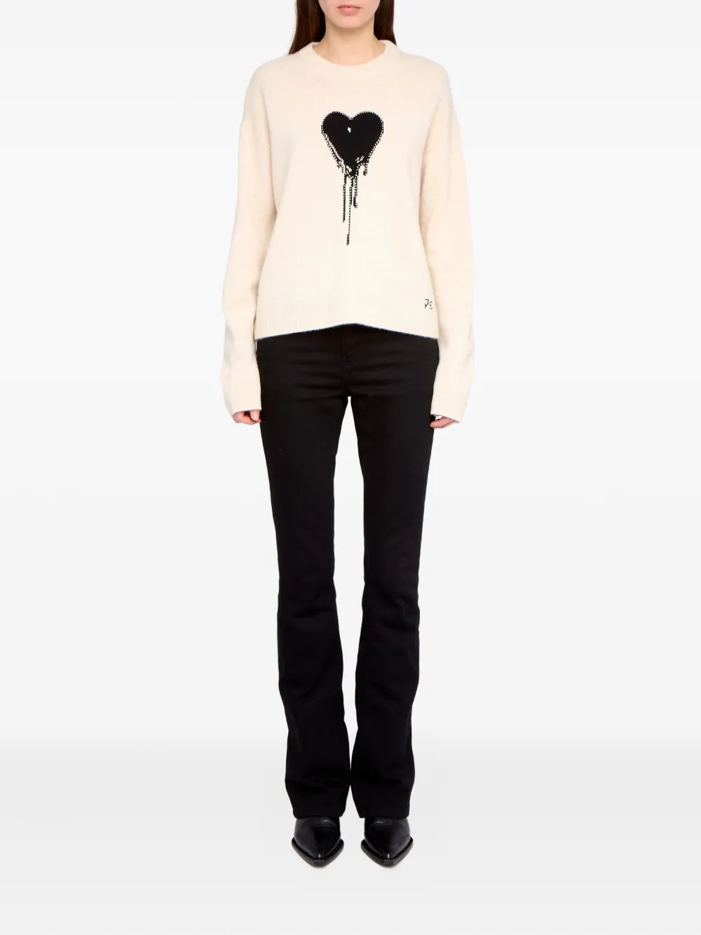 Zadig & Voltaire Markuz Sweater In Neutral