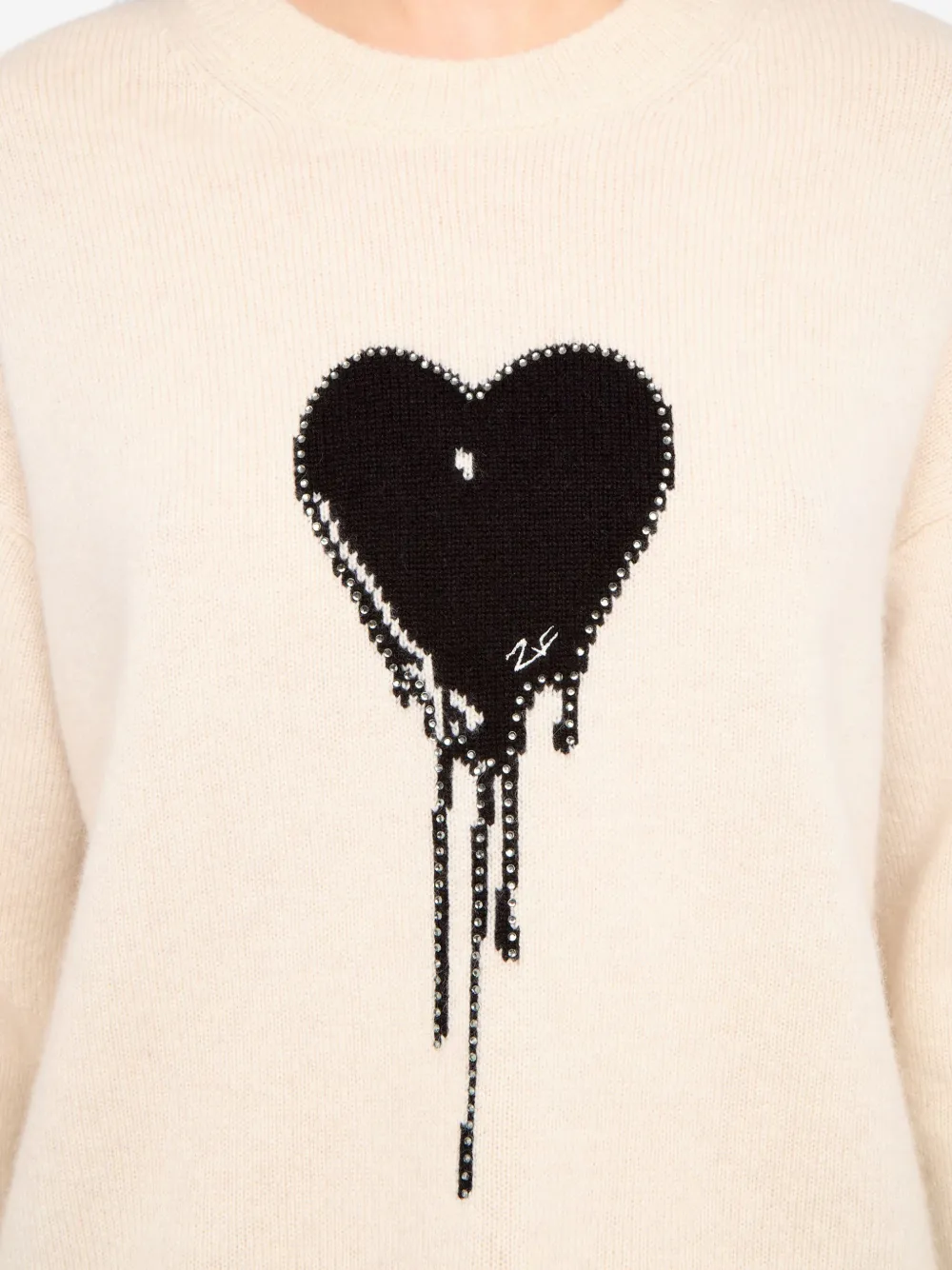 Zadig & Voltaire Markuz Sweater In Neutral