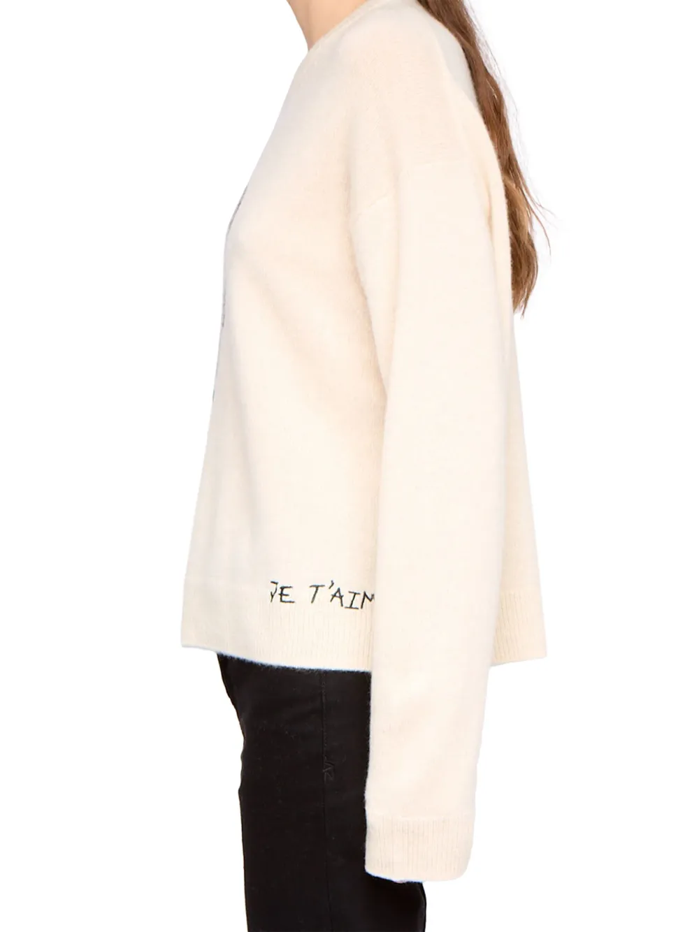 Zadig & Voltaire Markuz Sweater In Neutral