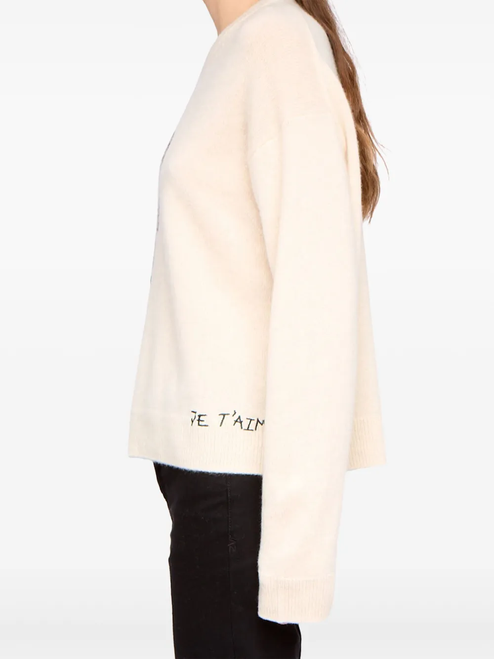 Zadig&Voltaire Markuz trui Beige