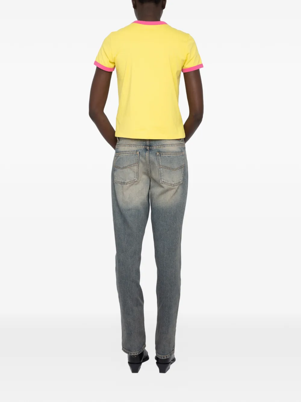 Zadig&voltaire Woos Ringer Graphic T-shirt - Yellow 