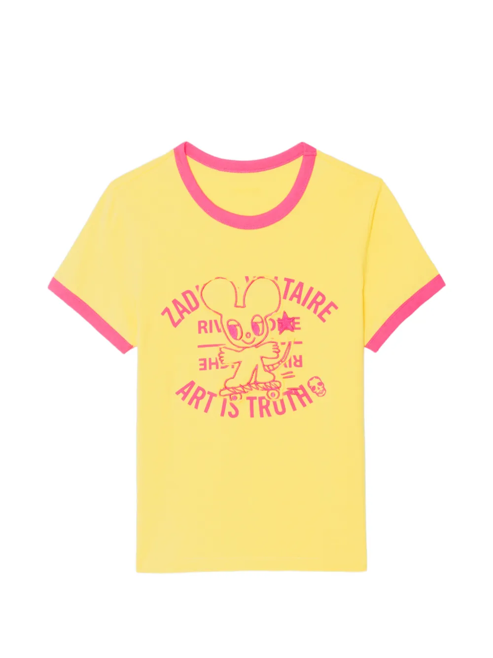 Zadig&Voltaire Woos Ringer graphic T-shirt - Giallo