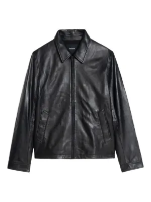 ZADIG&VOLTAIRE レザージャケット Zadig & Voltaire ザディグ エ ヴォルテール Lake Leather Jacket