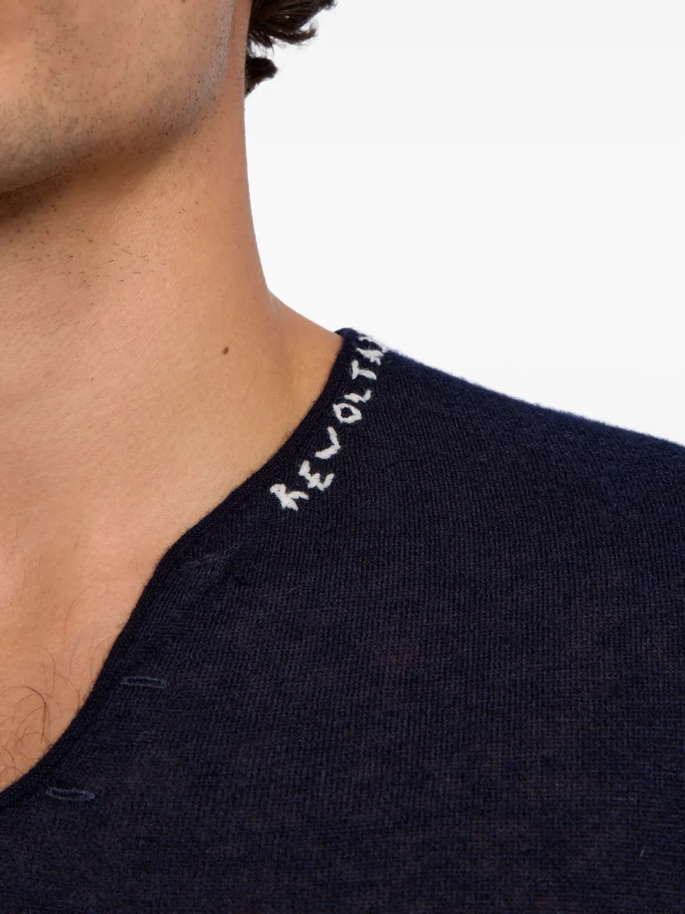 Zadig&Voltaire Monastir kasjmier trui Blauw