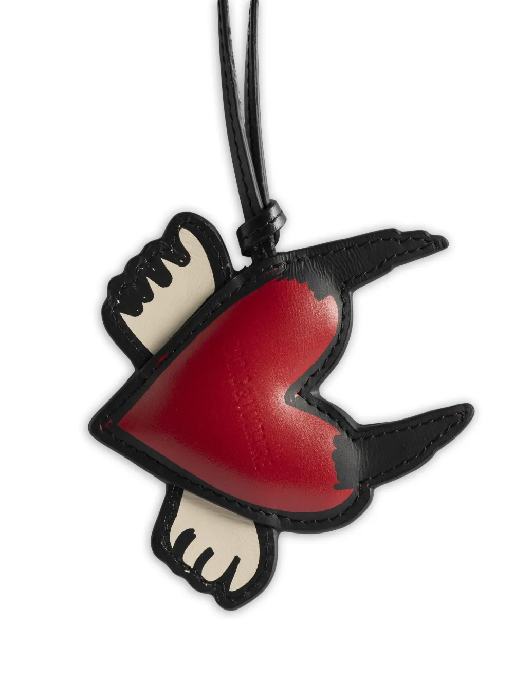  Zadig&voltaire Heart Wing Keyring - Red 