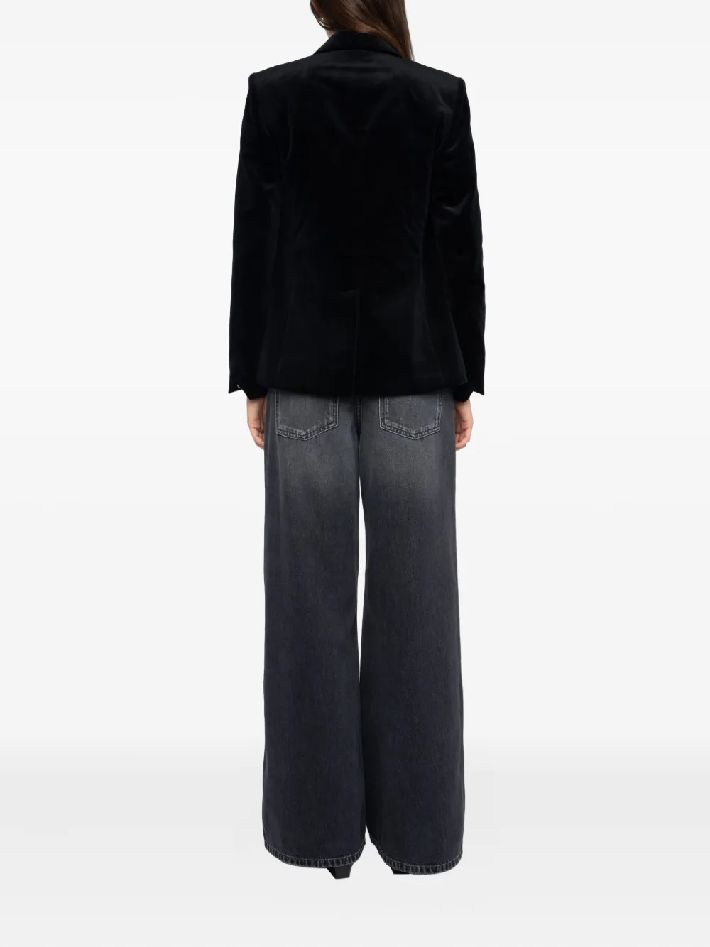 Zadig&Voltaire Fluwelen blazer Zwart