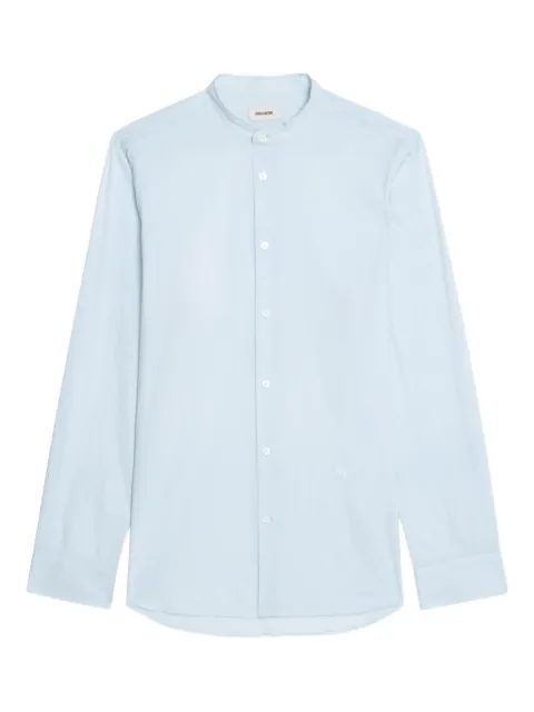 Zadig&Voltaire Officier Voile cotton shirt
