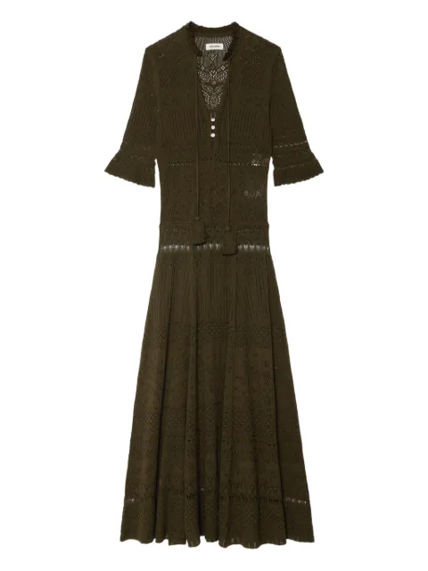 Zadig&Voltaire lace-details maxi dress