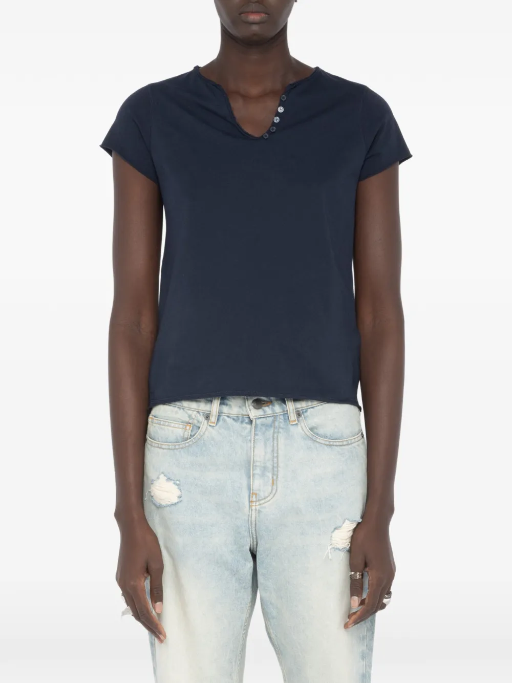 button graphic T-Shirt