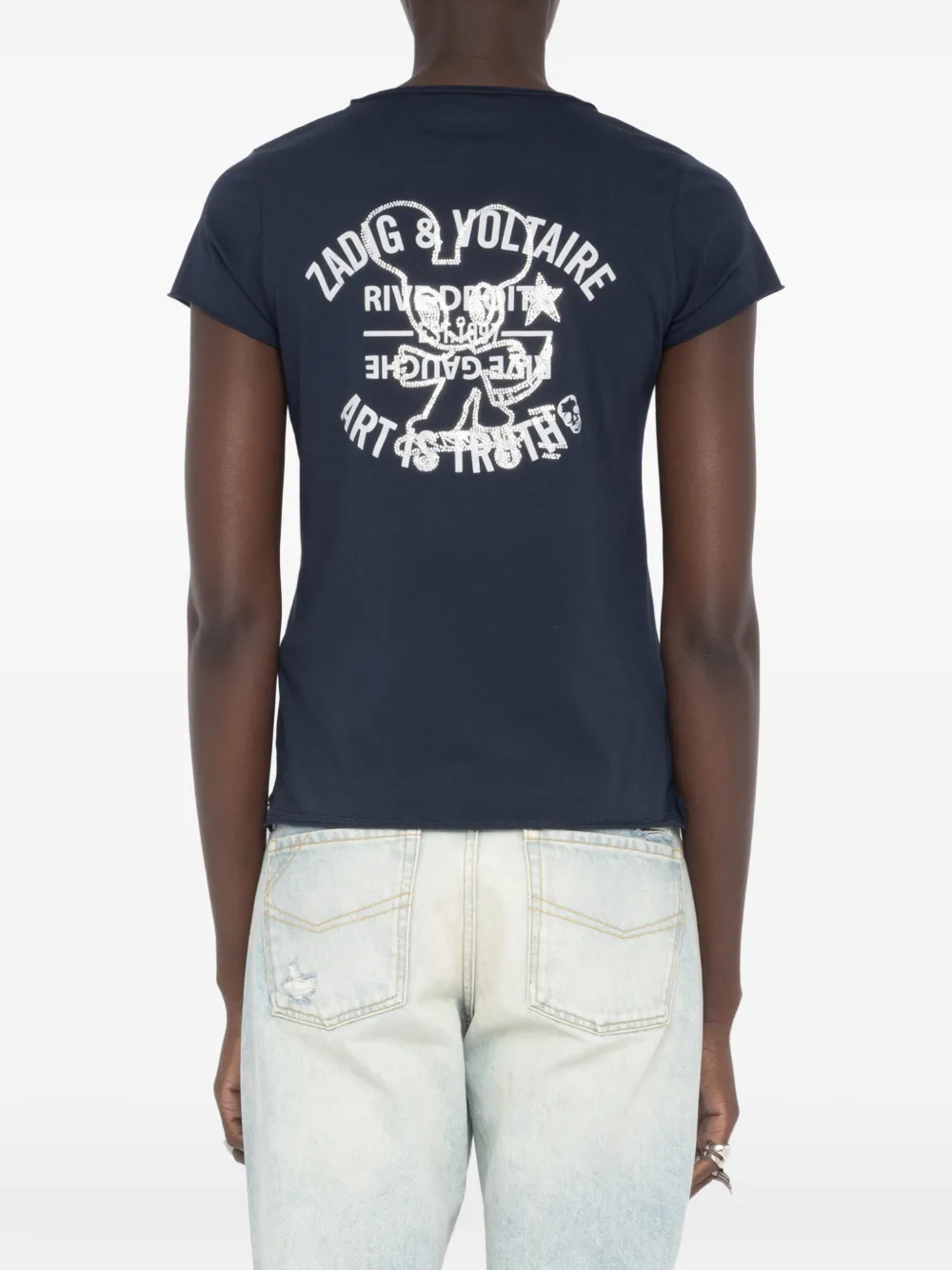 button graphic T-Shirt