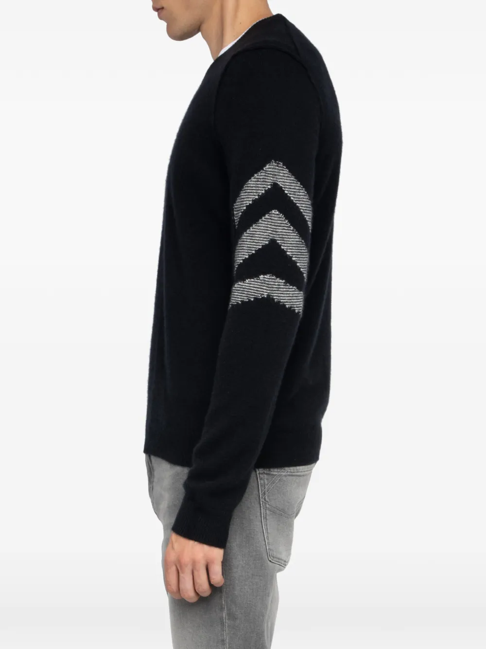 Zadig&Voltaire Kennedy trui met lange mouwen Zwart