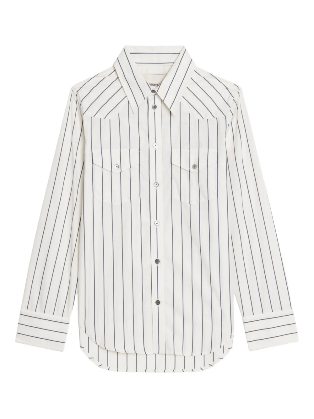 Zadig&Voltaire Camicia Thelma a righe - Bianco
