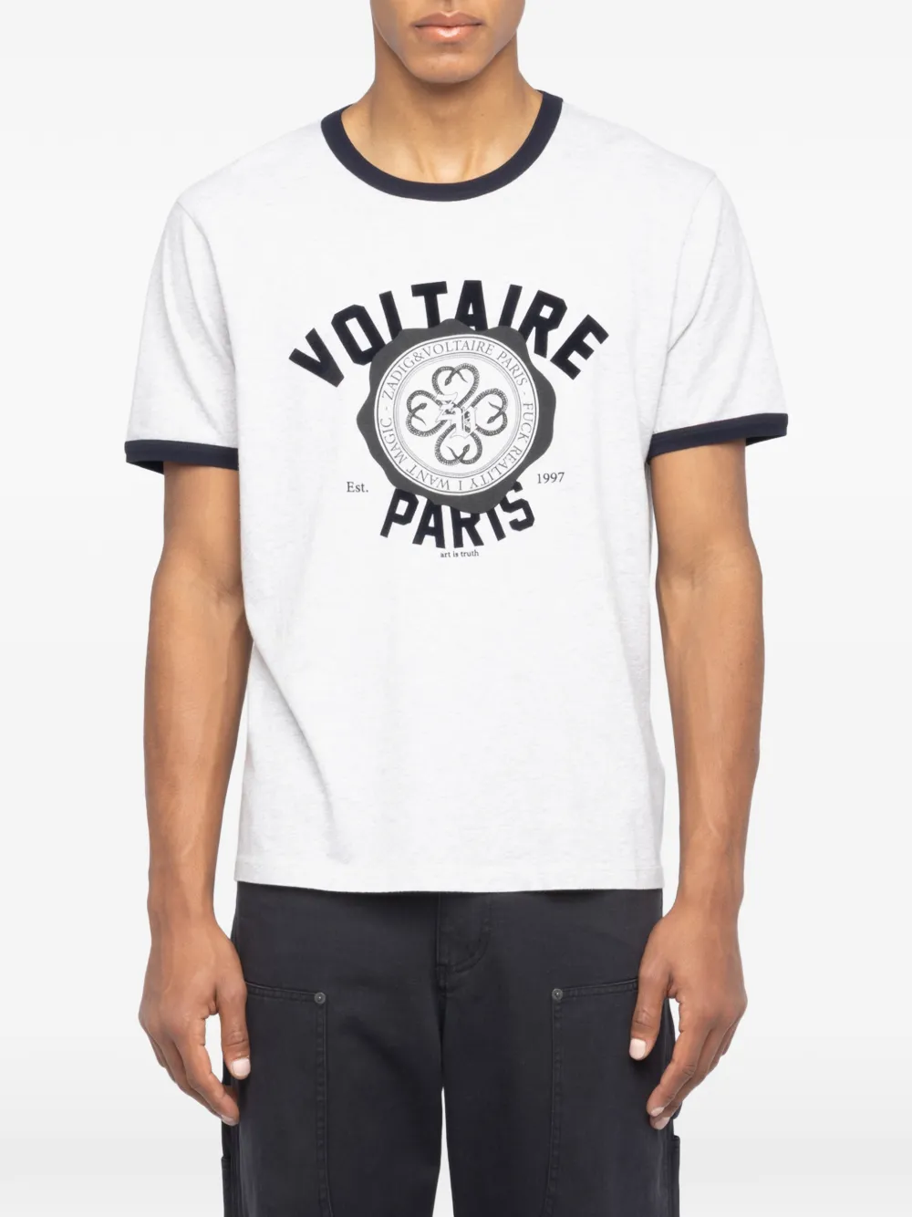 Zadig&Voltaire Woody T-shirt Grijs