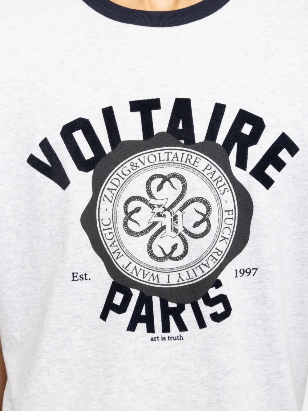 Zadig&Voltaire Woody T-shirt Grijs
