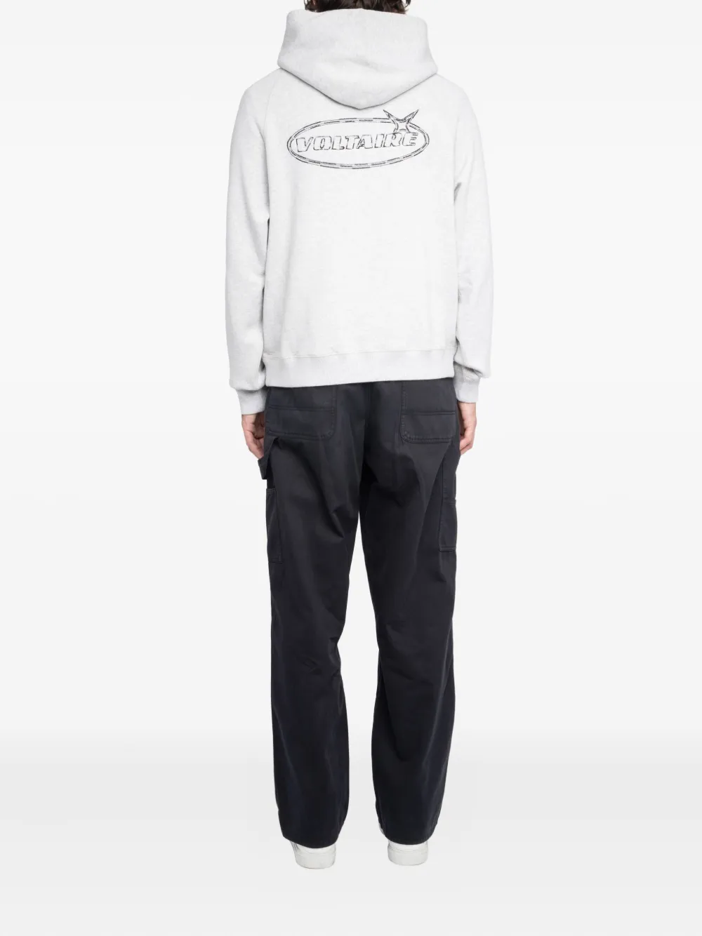 Zadig & Voltaire Soda Photoprint Sweatshirt In Gray