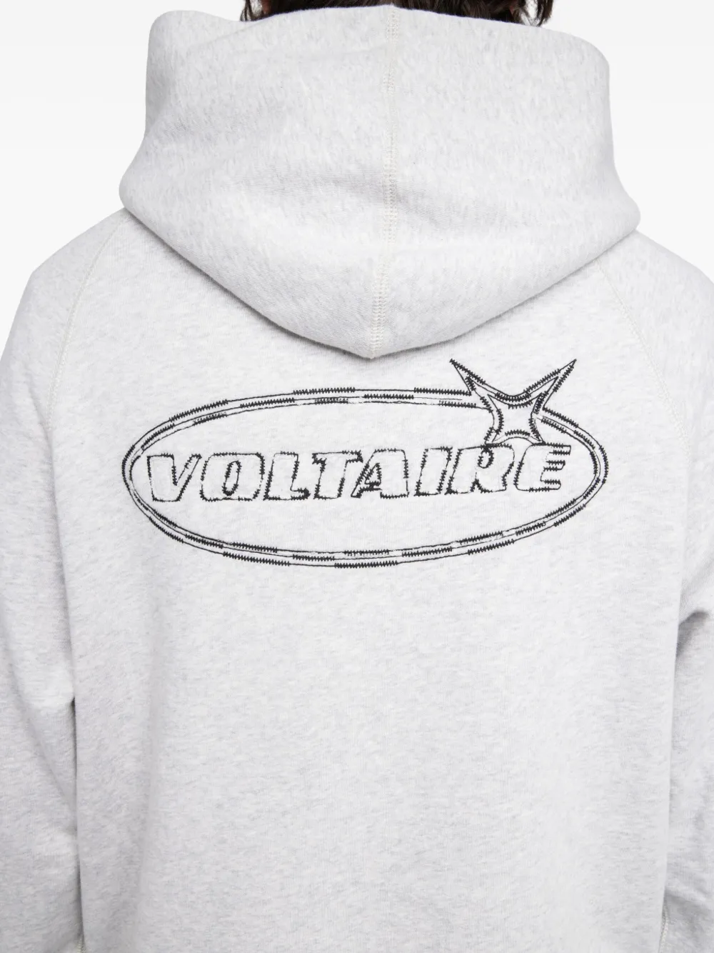 Zadig & Voltaire Soda Photoprint Sweatshirt In Gray