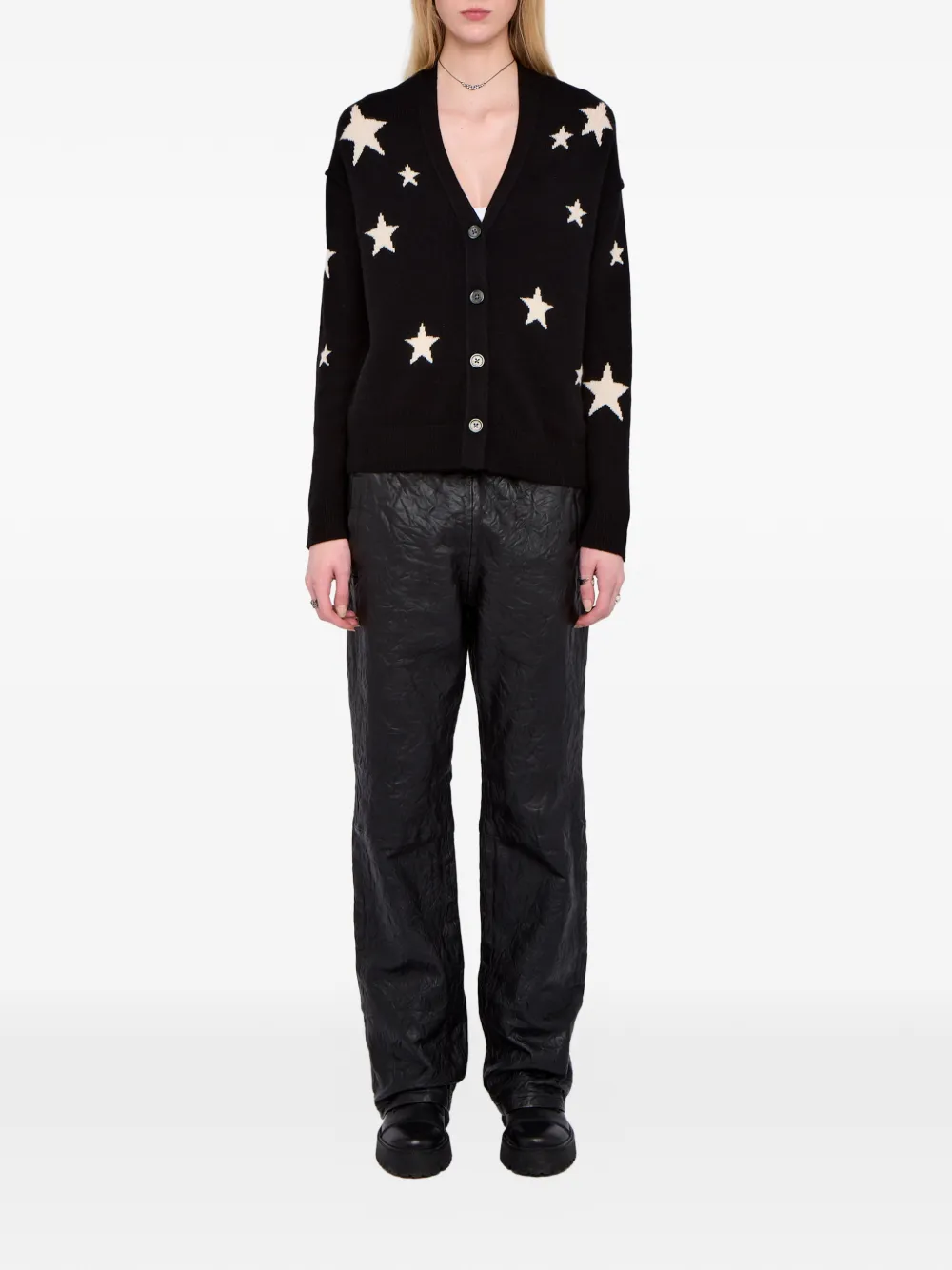  Zadig&voltaire Mirkaz Star Cardigan - Black 