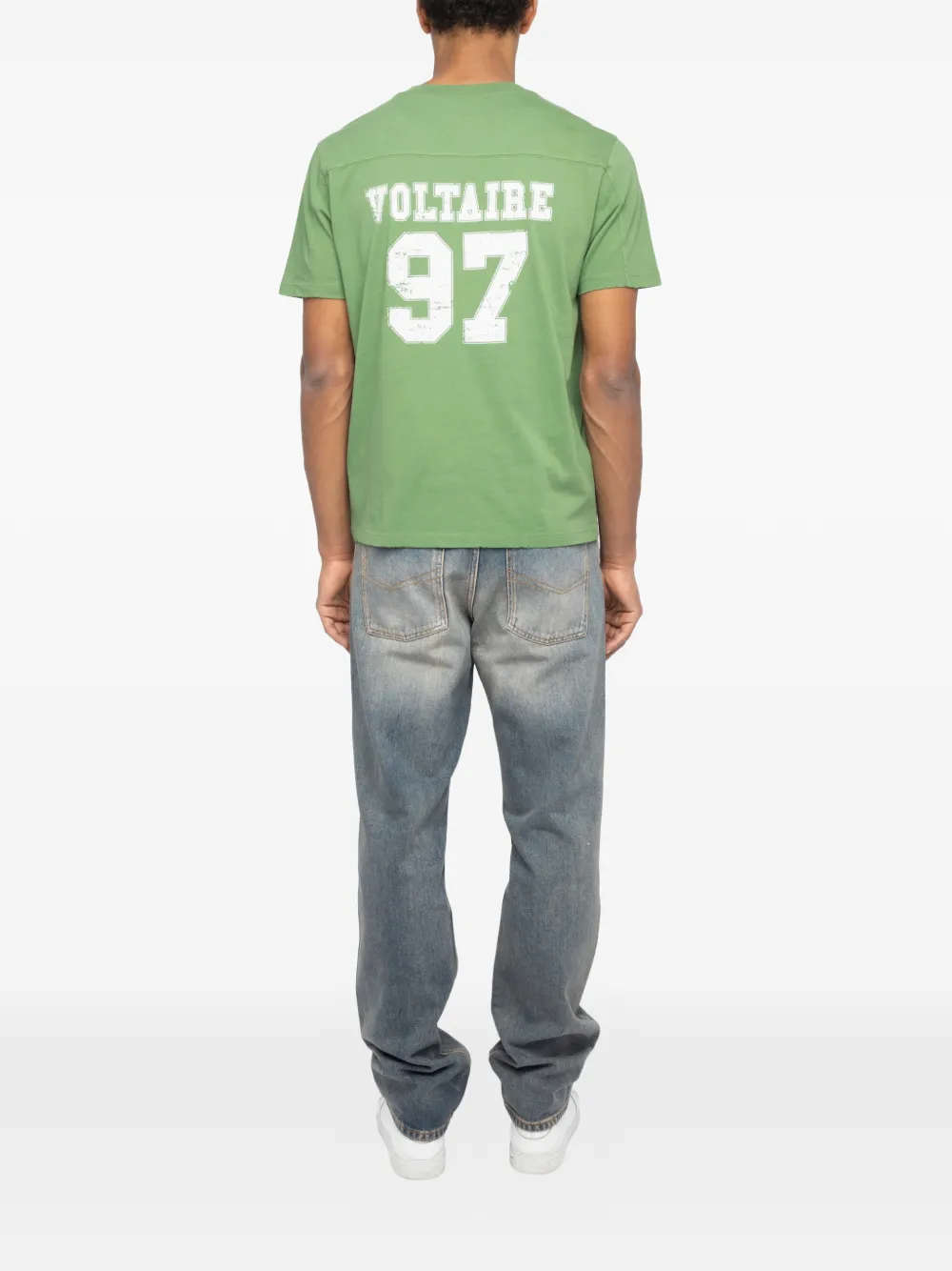 Zadig&Voltaire T-shirt met print Groen