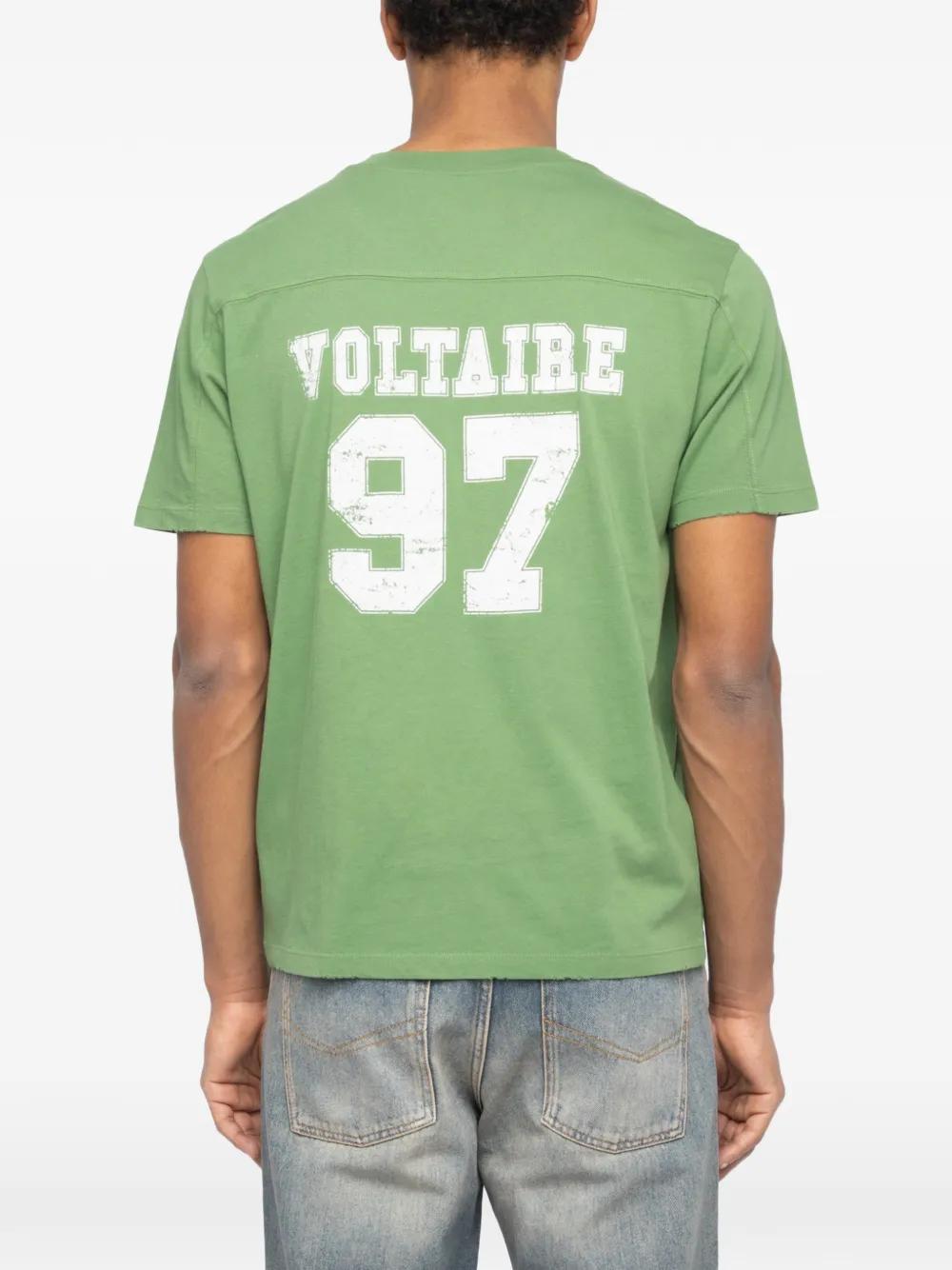 Zadig&Voltaire T-shirt met print Groen