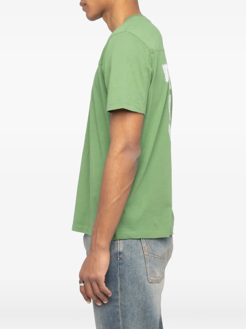 Zadig&Voltaire T-shirt met print Groen