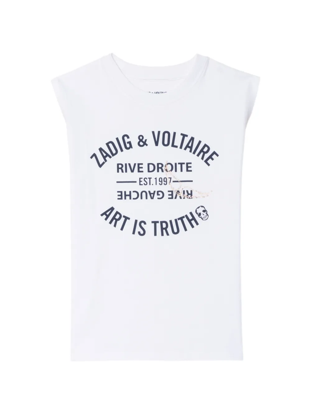 Zadig&Voltaire T-shirt Thya smanicata - Bianco
