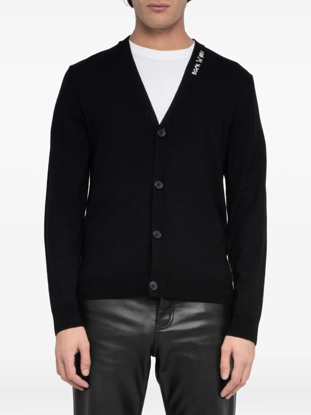 Zadig & Voltaire Remi Cardigan In Black