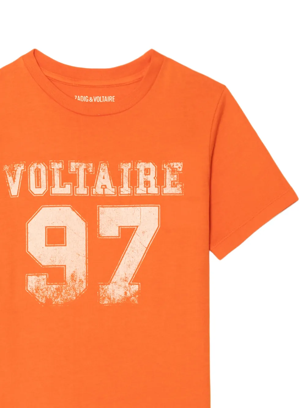 Zadig&Voltaire Kitac T-shirt met korte mouwen Oranje