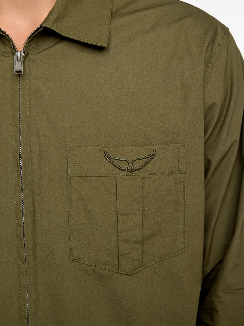 Zadig&Voltaire Suzy overhemd Groen