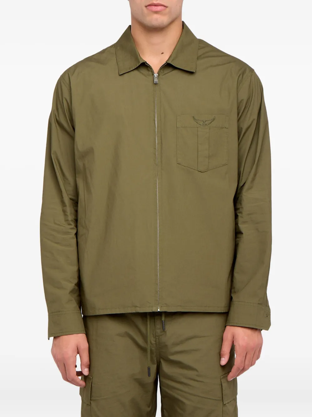 Zadig&Voltaire Suzy overhemd Groen