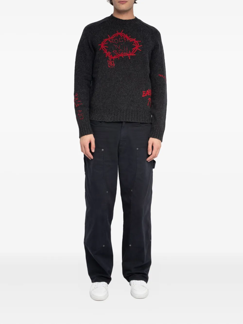 Zadig&Voltaire Jordan sweater - Grijs