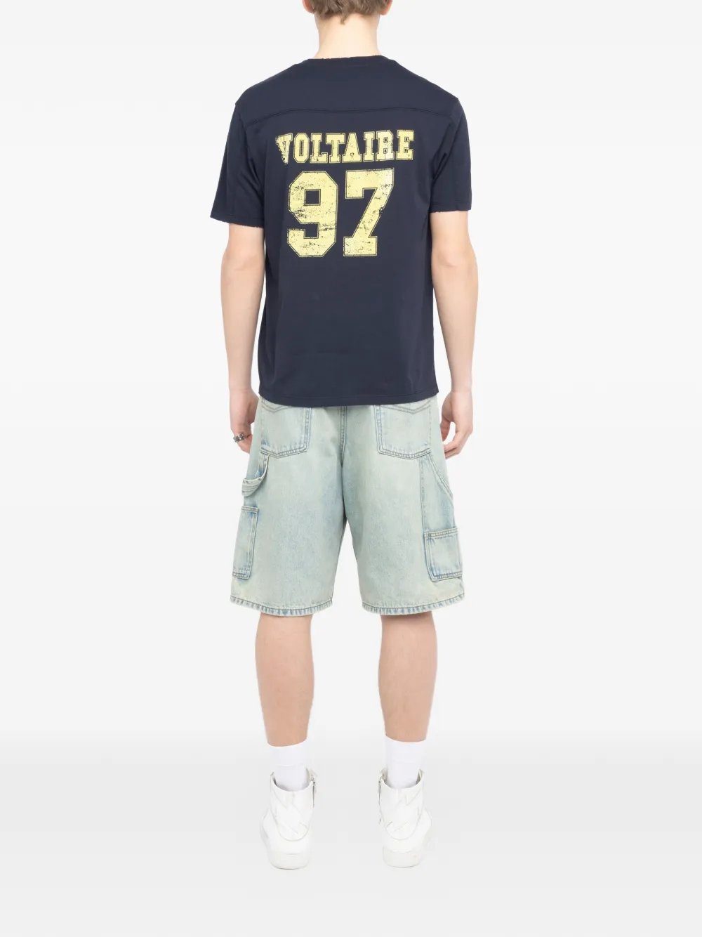 Zadig&Voltaire Tommy T-shirt Blauw