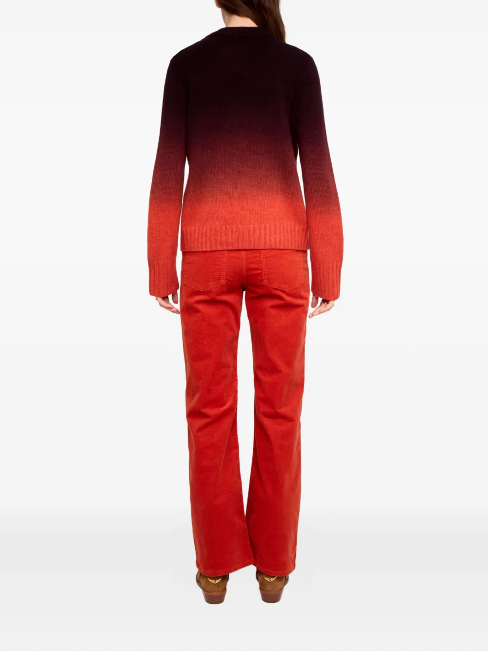 Zadig & Voltaire Malty Button Sweater In Red