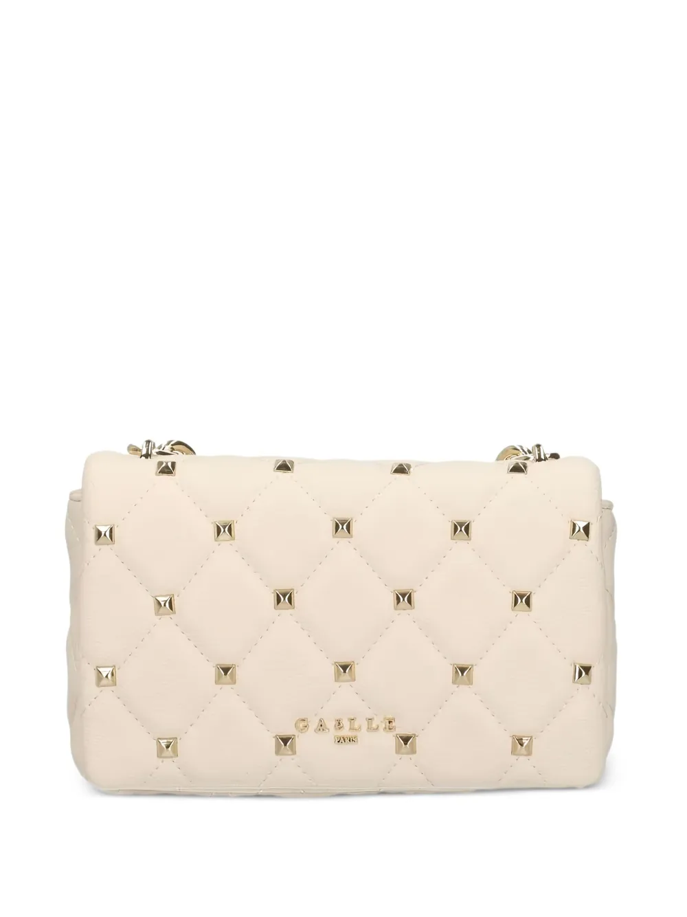 Gaelle Bolsa tote Catena mini com tachas | Neutro | Image 1