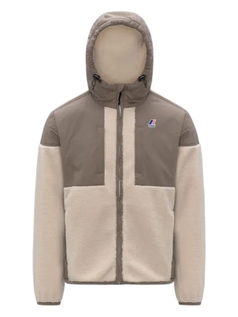 K-Way hooded fleece jacket