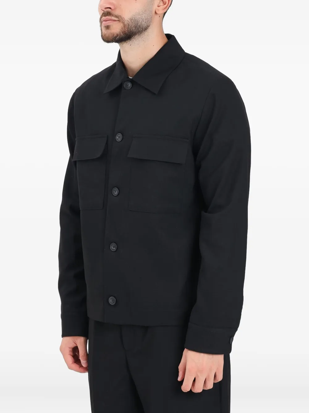 SELECTED neil hybrid blazer | negro | Image 1