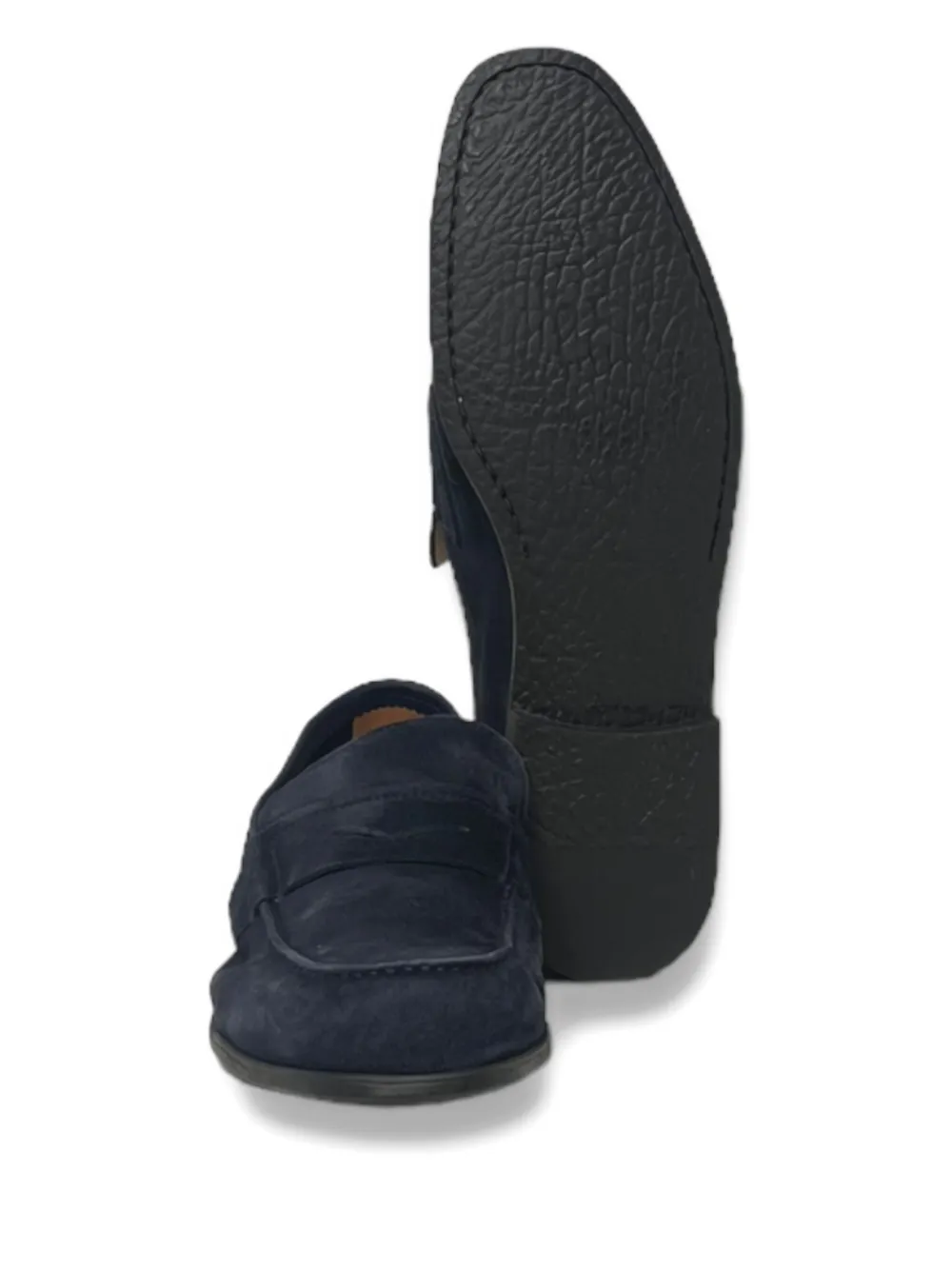 Mille 885 Suede Loafers In Blue