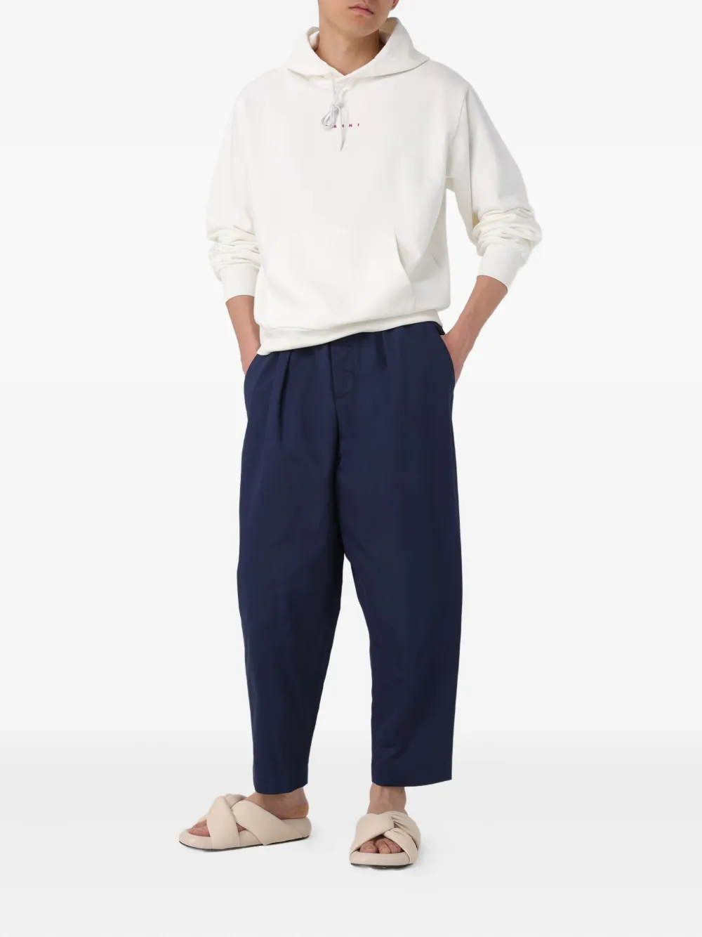 Marni logo-print hoodie | Hoodies | Image 2