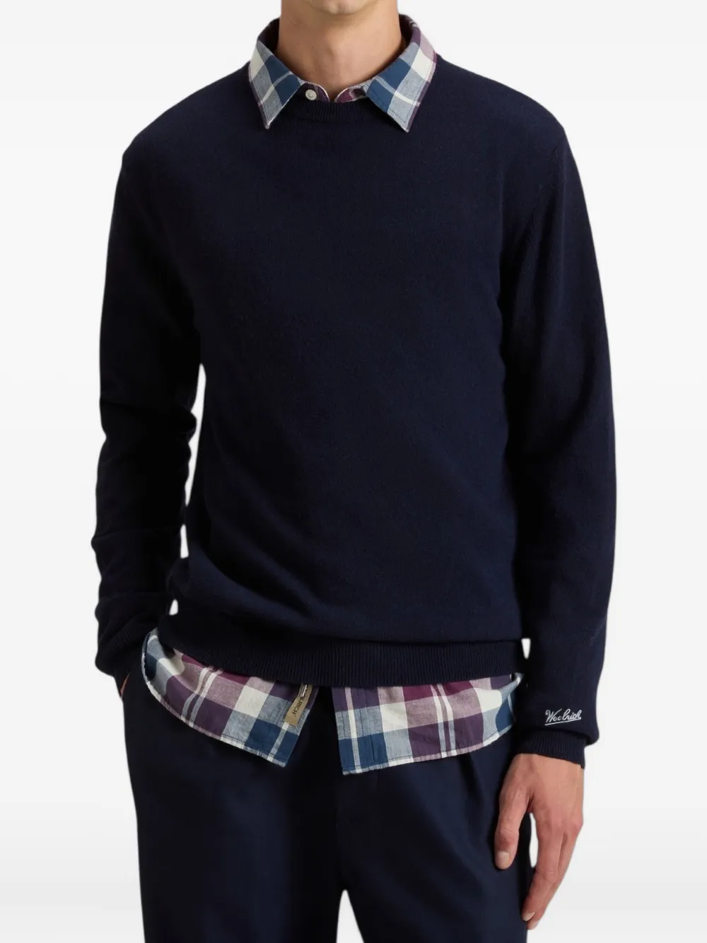 Woolrich crewneck logo sweater | Knitted Sweaters | Image 2