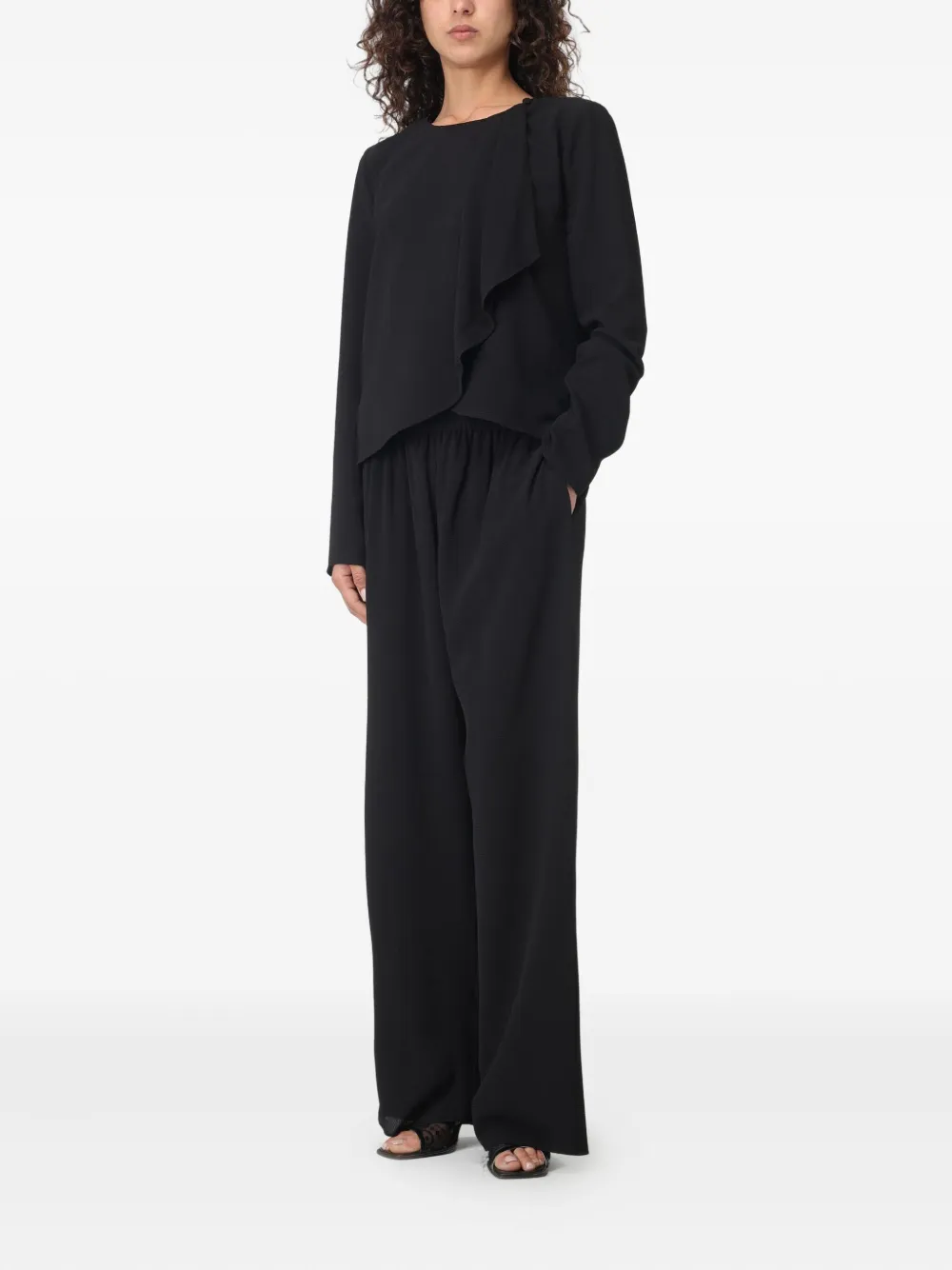 Giorgio Armani ruffled jacket | Fitted Jackets | Image 2