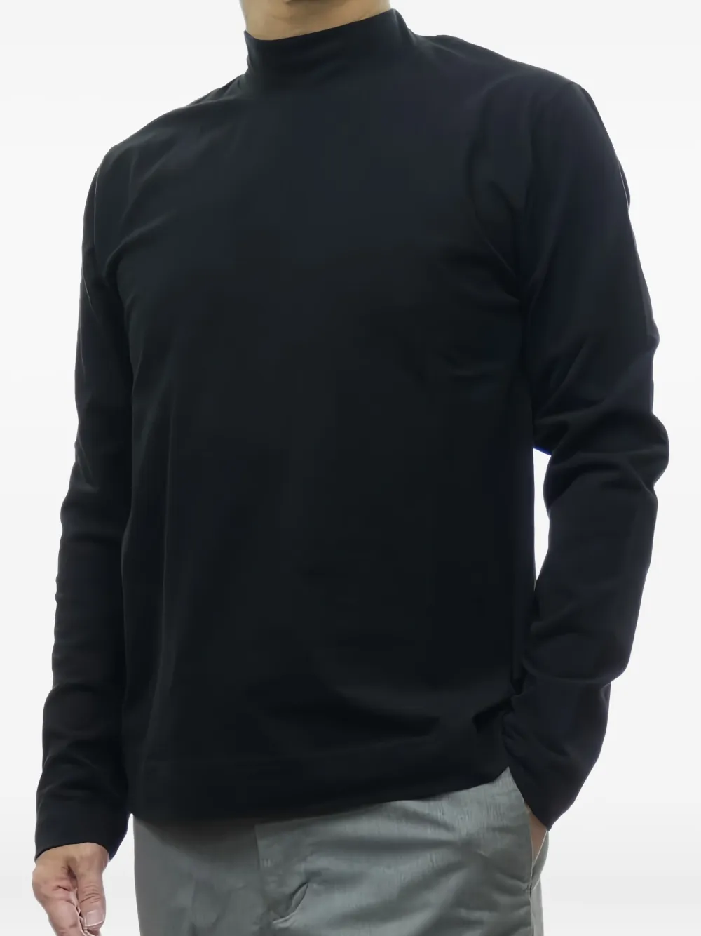 Circolo 1901 high-neck top - Zwart