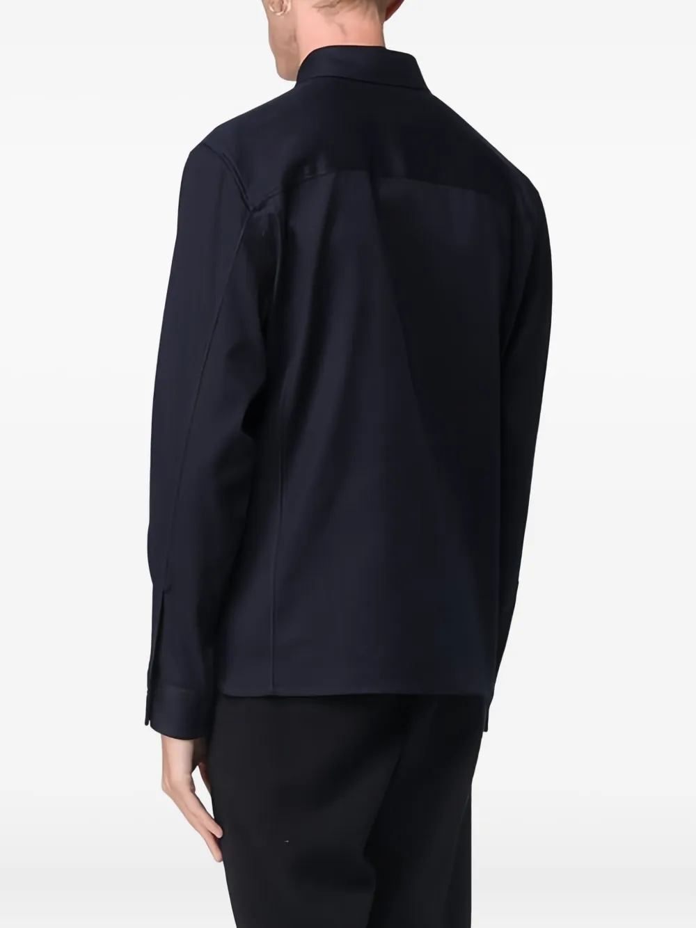 Paolo Pecora pocket shirt - Blauw