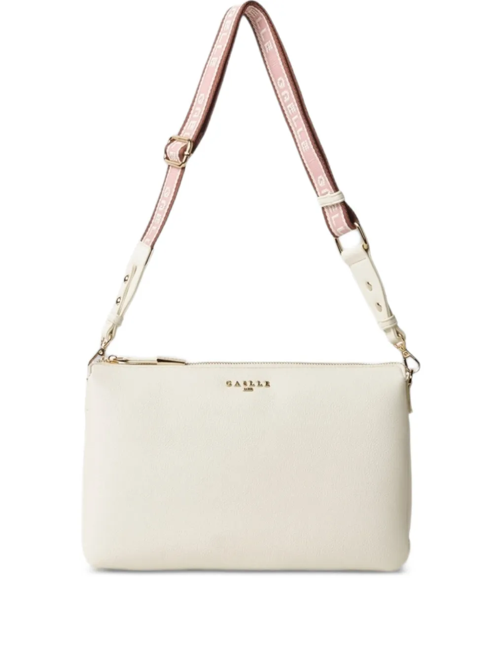 Gaelle logo-strap shoulder bag - Toni neutri