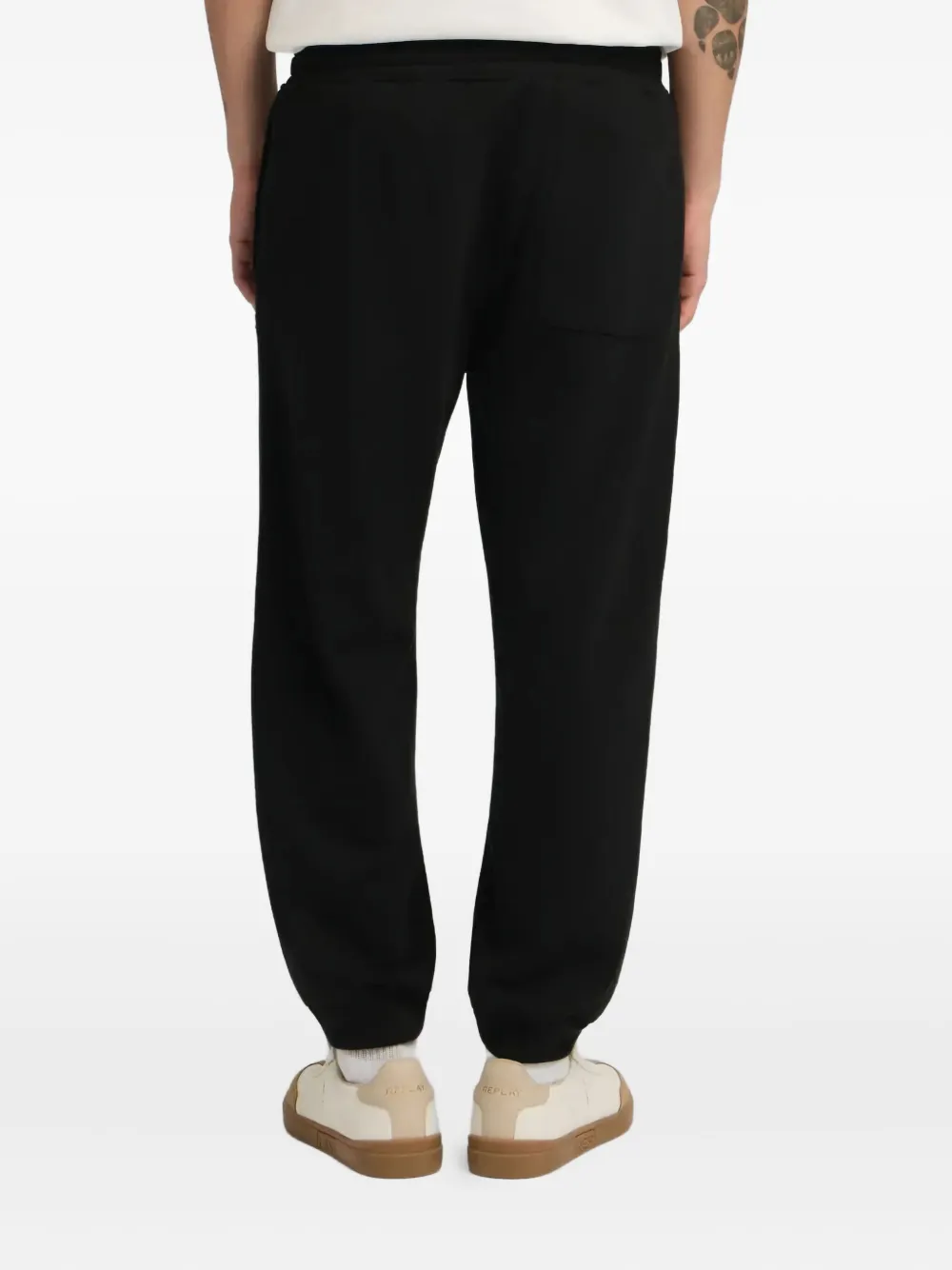 Replay Trainingsbroek met trekkoord Zwart